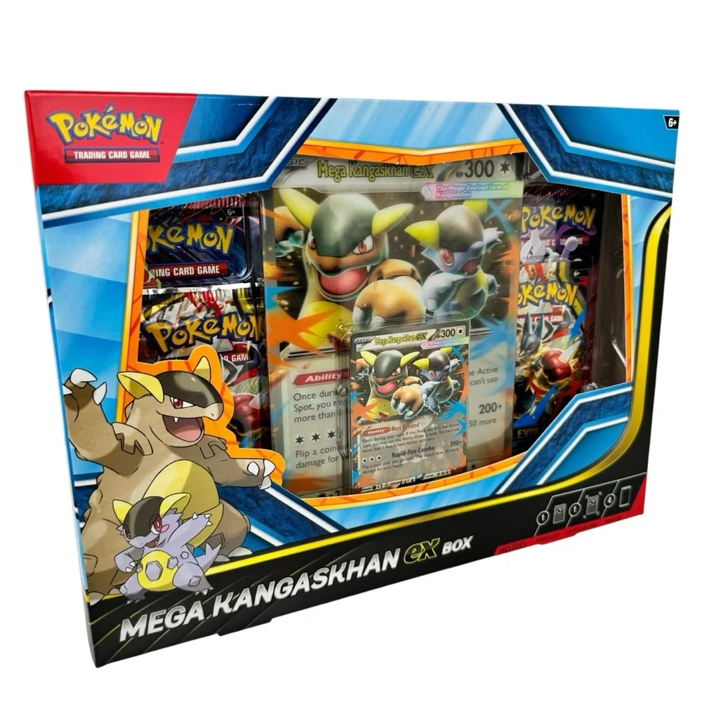NEW Pokemon TCG Mega Kangaskhan Ex Collection w/Promo + 4 Packs SEALED BOX 5126